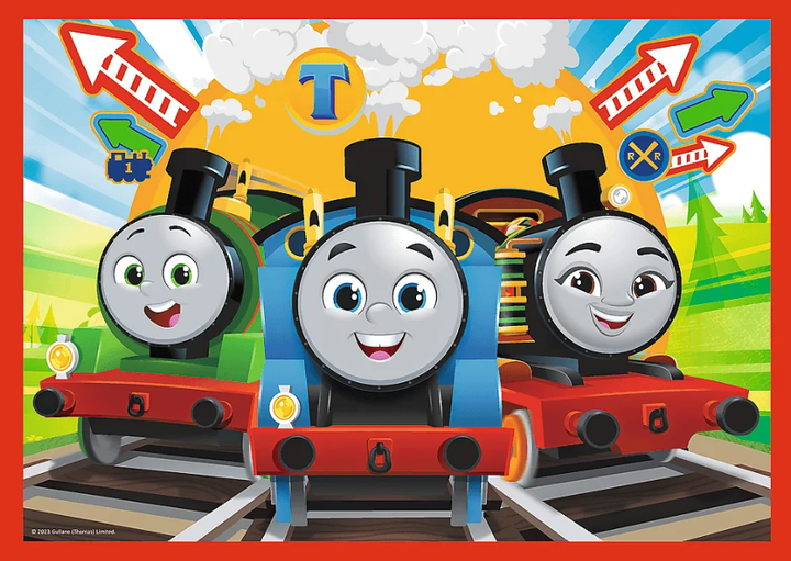 Пазл 4в1 Томас и компания — Thomas & Friends (34619) / Trefl - изображение 4