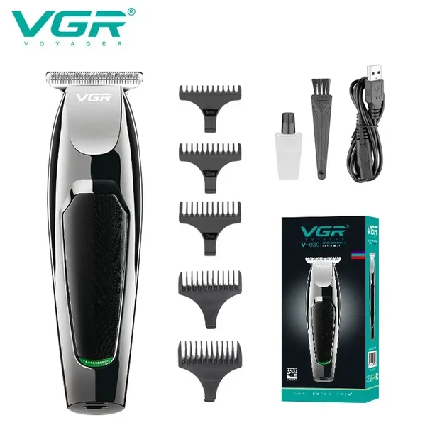 Аккумуляторный триммер VGR V-030 для бороды и волос — беспроводная машинка для стрижки - Фото 5 Аккумуляторный триммер VGR V-030 для бороды и волос — беспроводная машинка для стрижки - изображение 5