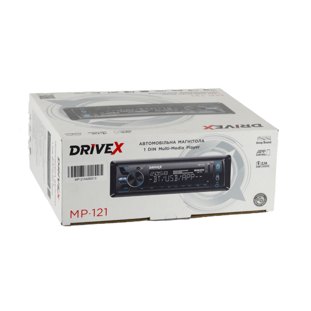 Автомагнітола DriveX MP-121 (120835) - зображення 3