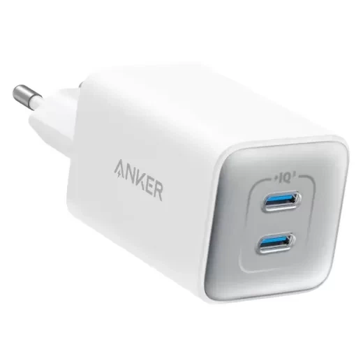 Быстрая зарядка Anker 523 Charger (Nano 3, 47W) White - Фото 1 Быстрая зарядка Anker 523 Charger (Nano 3, 47W) White - изображение 1