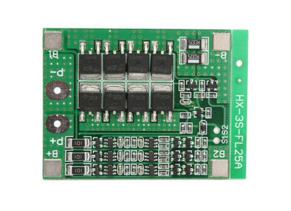 Плата захисту BMS 3S контролер заряду/розряду Li-Ion 18650 25A 12.6V з балансуванням (0067) - зображення 6