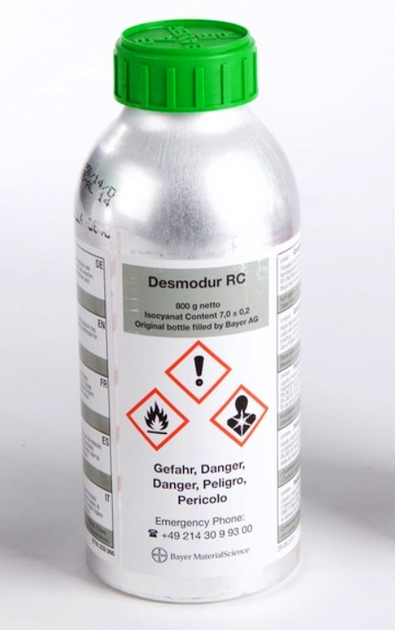 Отвердитель для клея Bayer Desmodur RC для полиуретановых и неопреновых клеев 800 г (0291) - изображение 4