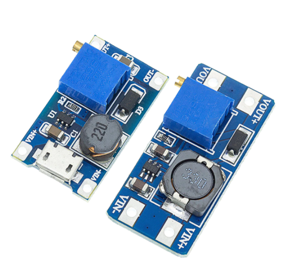 Стабилизатор/преобразователь напряжения повышающий MT3608 Micro-USB DC-DC 2-24V - 5-28V 2А (0244) - изображение 5