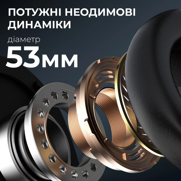 Ігрові навушники GamePro Asgard Skadi Black (HSW191B) [153972] - зображення 14