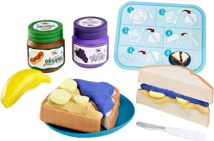 Ігровий набір Little Tikes Creative Chefs Peanut Butter & Jelly Kit (50743488795) - зображення 5
