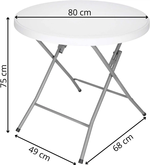 Стіл складний Springos GF0111 - зображення 6