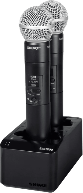 Ładowarka Shure SBC203 do nadajników na dwa akumulatory SB903 (42406562874) - obraz 5