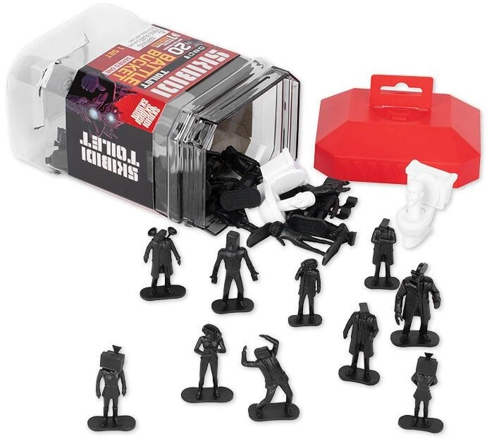 Zestaw figurek-niespodzianek Cobi Skibidi Toilet Titan 20 szt (BTH-1350) (5902251501037) - obraz 2