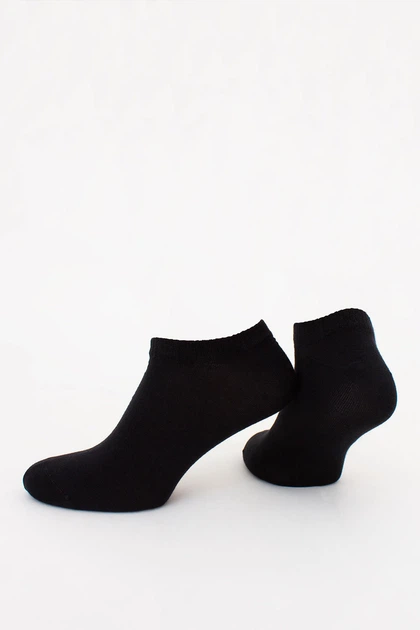 Чоловічі короткі шкарпетки Giulia MS1 BAMBOO 39/42 Black, носки бамбукові, класичні - Фото 3 Чоловічі короткі шкарпетки Giulia MS1 BAMBOO 39/42 Black, носки бамбукові, класичні - зображення 3