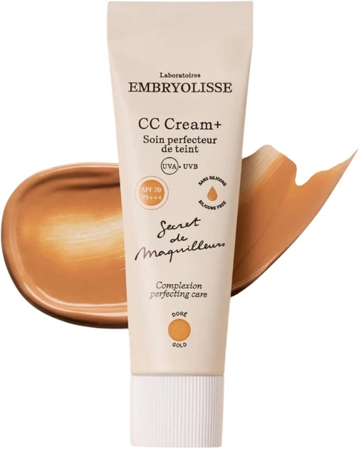 Krem Cc Embryolisse Laboratories Secret De Maquilleurs z filtrem Spf20 Gold 30 ml (3350900002992) - obraz 2
