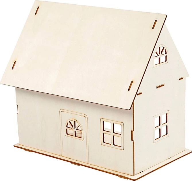 Будиночок для ляльок Creativ Company дерев'яний 6021011 (5712854200394) - зображення 3