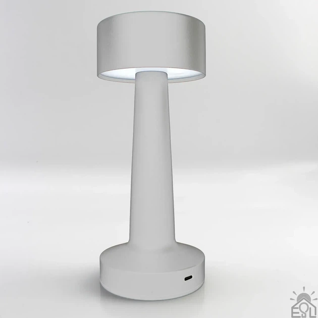 Настольная лампа сенсорная светодиодная ESLLSE DOWN LIGHT с аккумулятором 1200 mA Белая 10316 - Фото 9 Настольная лампа сенсорная светодиодная ESLLSE DOWN LIGHT с аккумулятором 1200 mA Белая 10316 - изображение 9