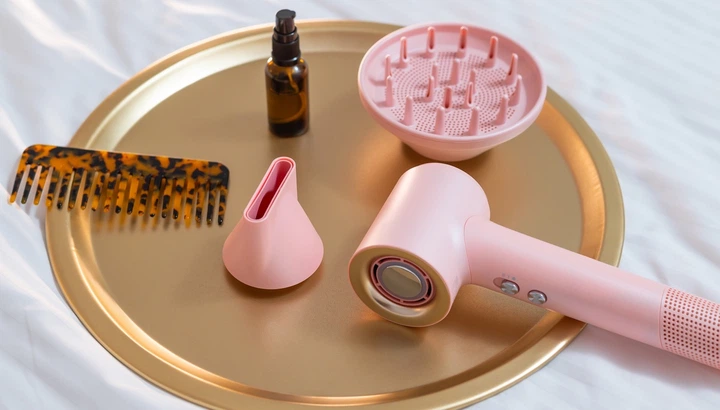 Suszarka do włosów Inoly Jet Dry Pink Mist - obraz 5