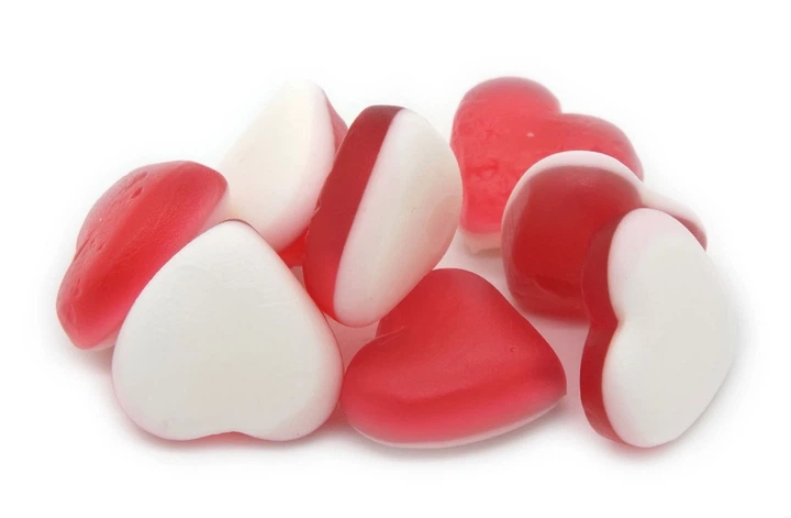 Желейкі Haribo Love Hearts зі смаком полуниці 130 г - зображення 2