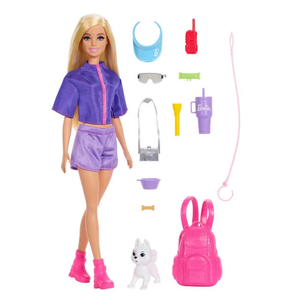Лялька Mattel Barbie Malibu мандрівниця з аксесуарами  JJV59 (194735342419) - зображення 2