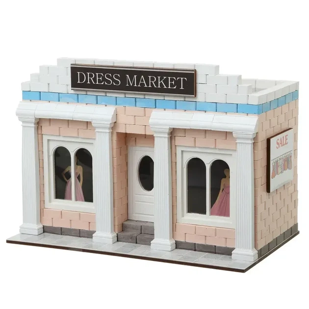 Керамический конструктор из мини-кирпичек Dress Market. Салон пластинок - изображение 3