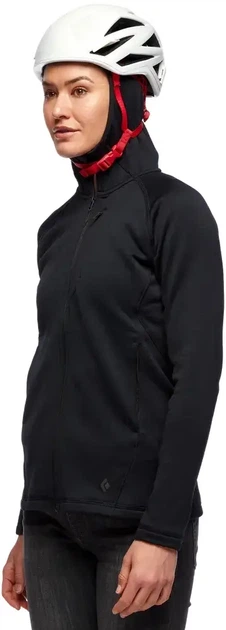 Флисовая кофта Black Diamond W Factor Hoody XL Black - изображение 11