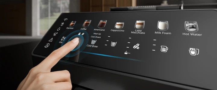 Кавомашина автоматична Midea MA-FACM1004A2, зернова, 15 бар, з кавомолкою - зображення 11