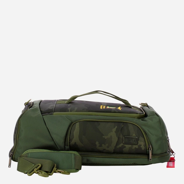 Дорожній рюкзак чоловічий Aeronautica Militare AM525-VECA Зелений (800070317558) - зображення 3