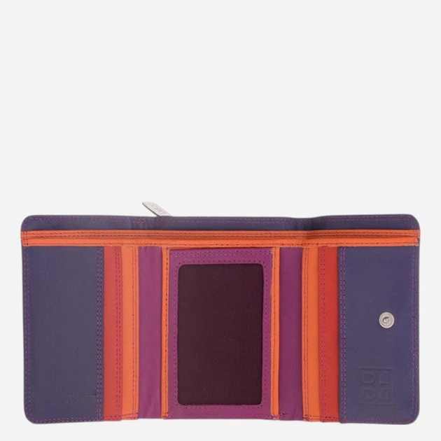 Portfel damski skórzany Dudubags 534-1260-12 Fioletowy - obraz 3