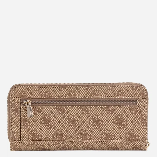 Portfel damski na karty Guess SWSG7459146-LTL Beżowy - obraz 2