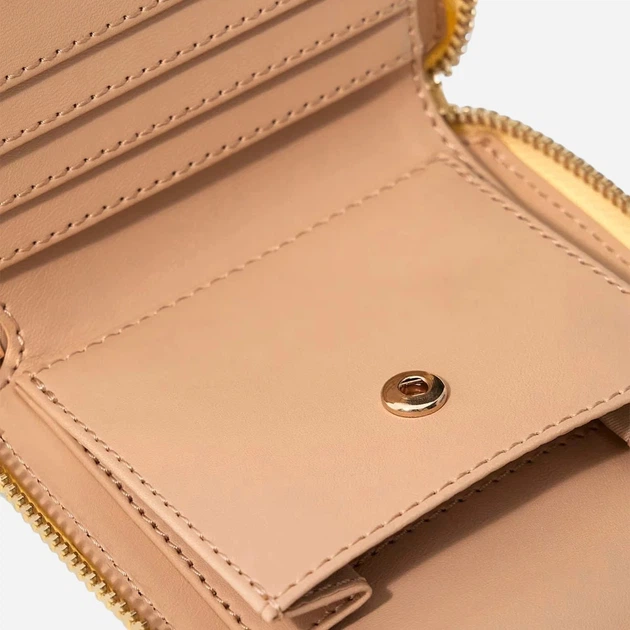 Portfel damski na karty Guess SWZG8091137-YEL Żółty - obraz 3