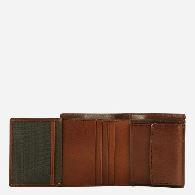 Portfel męski skórzany The Bridge 01401501-1A Brązowy - obraz 4