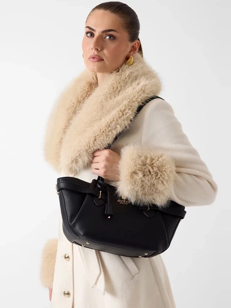 Torba damska duża Guess HWBG7833080-BLA Czarna - obraz 2