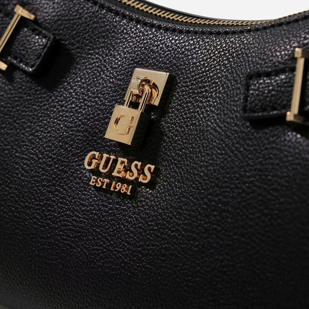 Torba damska duża Guess HWBG7833180-BLA Czarna - obraz 4