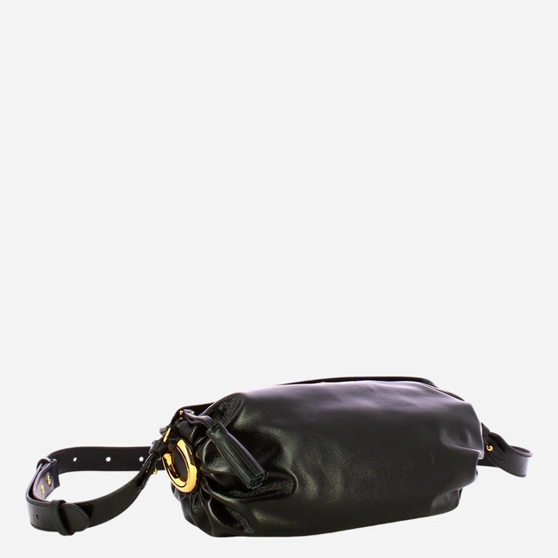 Torebka crossbody damska skórzana Coccinelle E1U4R150101-001 Czarna - obraz 3