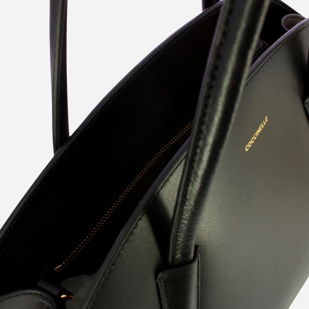 Torebka crossbody damska skórzana Coccinelle E1U7K180101-001 Czarna - obraz 5