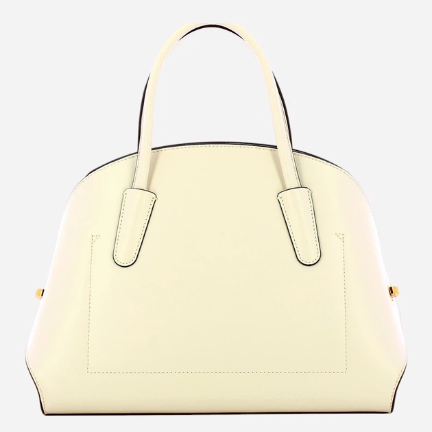 Сумка крос-боді через плече жіноча з натуральної шкіри середня Coccinelle E1U7K180201-N17 Біла (800070354303) - зображення 2