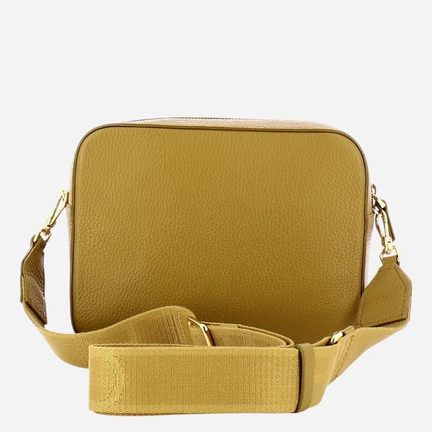 Torebka crossbody damska skórzana Coccinelle E5MN555M301-G43 Żółta - obraz 2