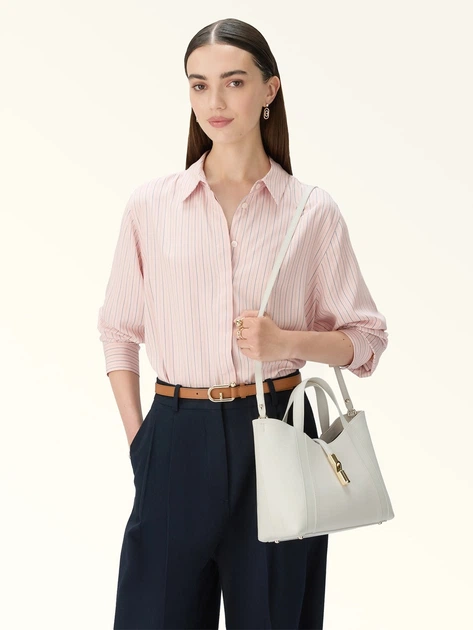 Torebka crossbody damska skórzana Furla WB01789BX3353PNN001007 Biała - obraz 2