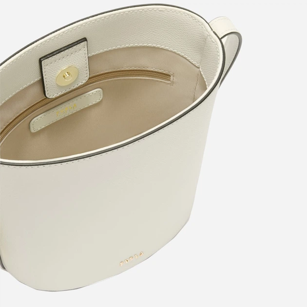Torebka crossbody damska skórzana Furla WE00859ARE000PNN001007 Biała - obraz 5