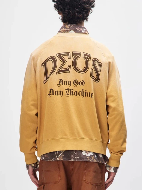 Bluza bez kaptura męska Deus Ex Machina DUF251337-YYL XL Żółta - obraz 2
