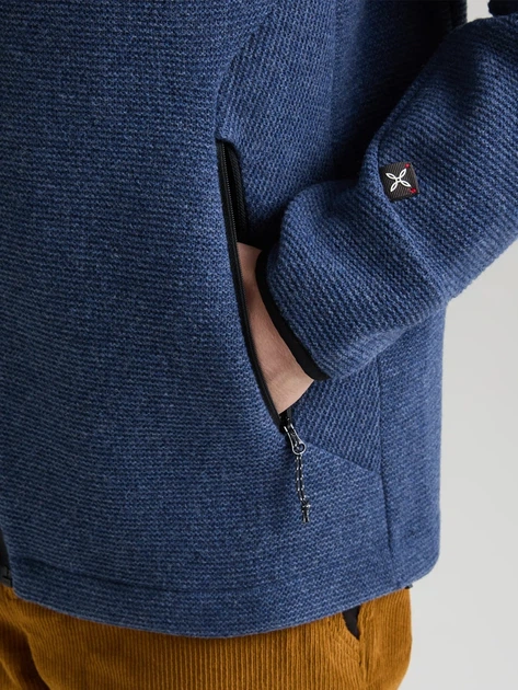 Kurtka przejściowa męska z kapturem Montura MJAC48X-JM118-880 M Niebieska - obraz 4