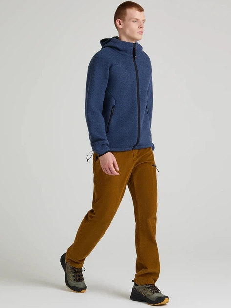 Kurtka przejściowa męska z kapturem Montura MJAC48X-JM118-880 L Niebieska - obraz 3