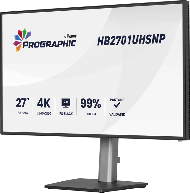 Monitor 27" iiyama ProGraphic HB2701UHSNP-B1 - obraz 3