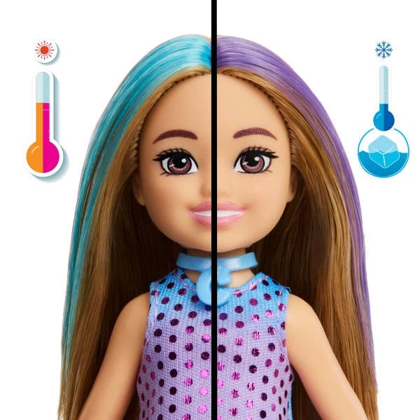 Лялька-сюрприз Mattel Barbie Chelsea Glam Party JFY04 /3 (0194735349616) - зображення 6