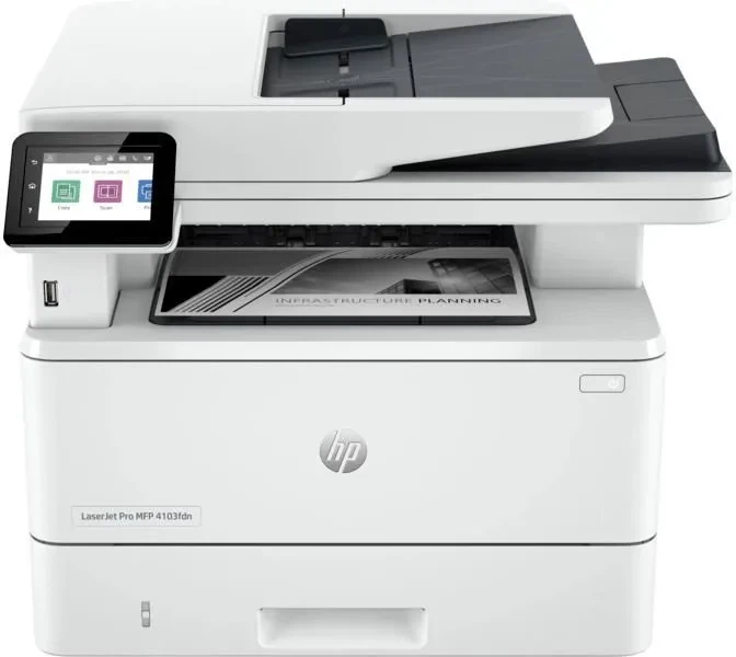 Багатофункціональний пристрій А4 ч/б HP LaserJet Pro 4103fdn (00117398) - Фото 1 Багатофункціональний пристрій А4 ч/б HP LaserJet Pro 4103fdn (00117398) - изображение 1