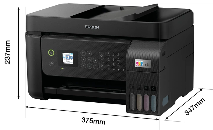 БФП ink color A4 Epson EcoTank L5290 33_15 ppm Fax ADF USB Ethernet Wi-Fi 4 inks (00117456) - Фото 14 БФП ink color A4 Epson EcoTank L5290 33_15 ppm Fax ADF USB Ethernet Wi-Fi 4 inks (00117456) - изображение 14