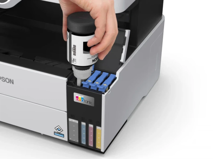 БФП ink color A4 Epson EcoTank L6490 37_23 ppm Fax ADF Duplex USB Ethernet Wi-Fi 4 inks Pigment (00117464) - изображение 8