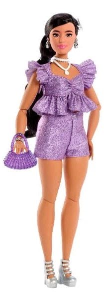 Лялька Barbie Deluxe Style фіолетовий костюм JFP43 /2 (0194735303045) - зображення 2