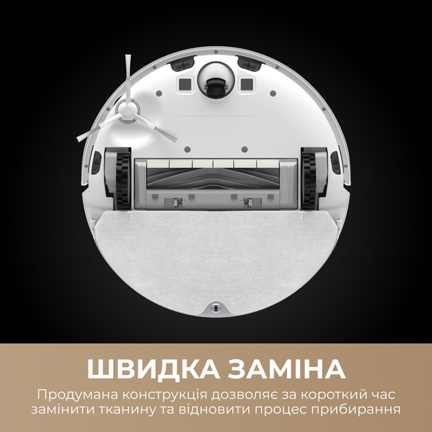 Чистяча тканина для пилососа Dreame D10s/D10s pro/D9 Max/F9 pro (RMP9)/D9 Max Gen 2 - зображення 2