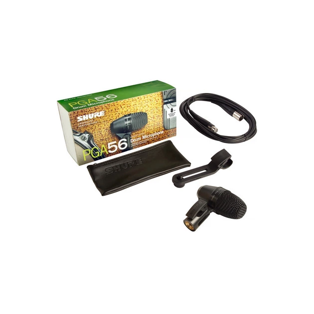 Mikrofon dynamiczny Shure 54721 PGA56-XLR Czarny (42406396622) - obraz 2