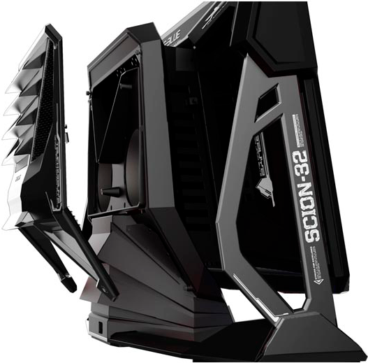 Monitor 32" E-blue Tower Monitor QHD Blakc (EPC006BKAA-IU) - obraz 2