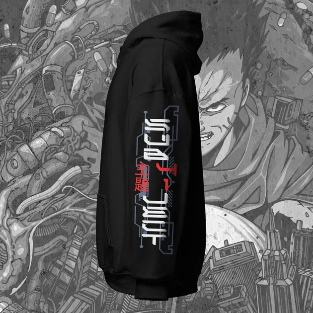 Худі для підлітка хлопчика з принтом Akira 2 Розмір 160 Anime11225 - Фото 4 Худі для підлітка хлопчика з принтом Akira 2 Розмір 160 Anime11225 - зображення 4