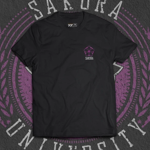 Футболка мужская с принтом Наруто Sakura University Размер 48 Anime0825 - изображение 3