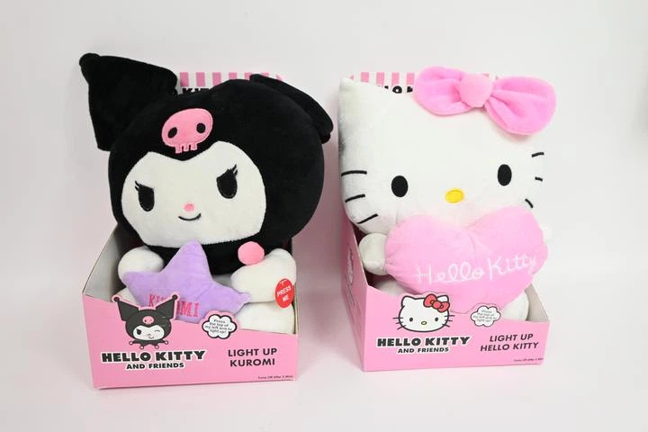 Maskotka Hello Kitty Light up Plush 2 wzory 04-6026 54686 (5015934854686) - obraz 2